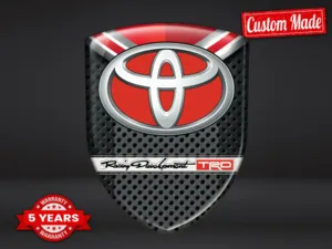 Toyota Stampa Adesivi Paraurti Sport Premium di Pregio